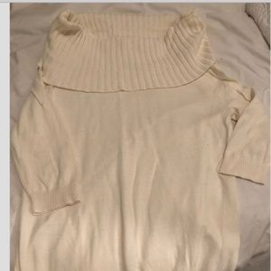 Cowl neck or Off the Shoulder Sweater